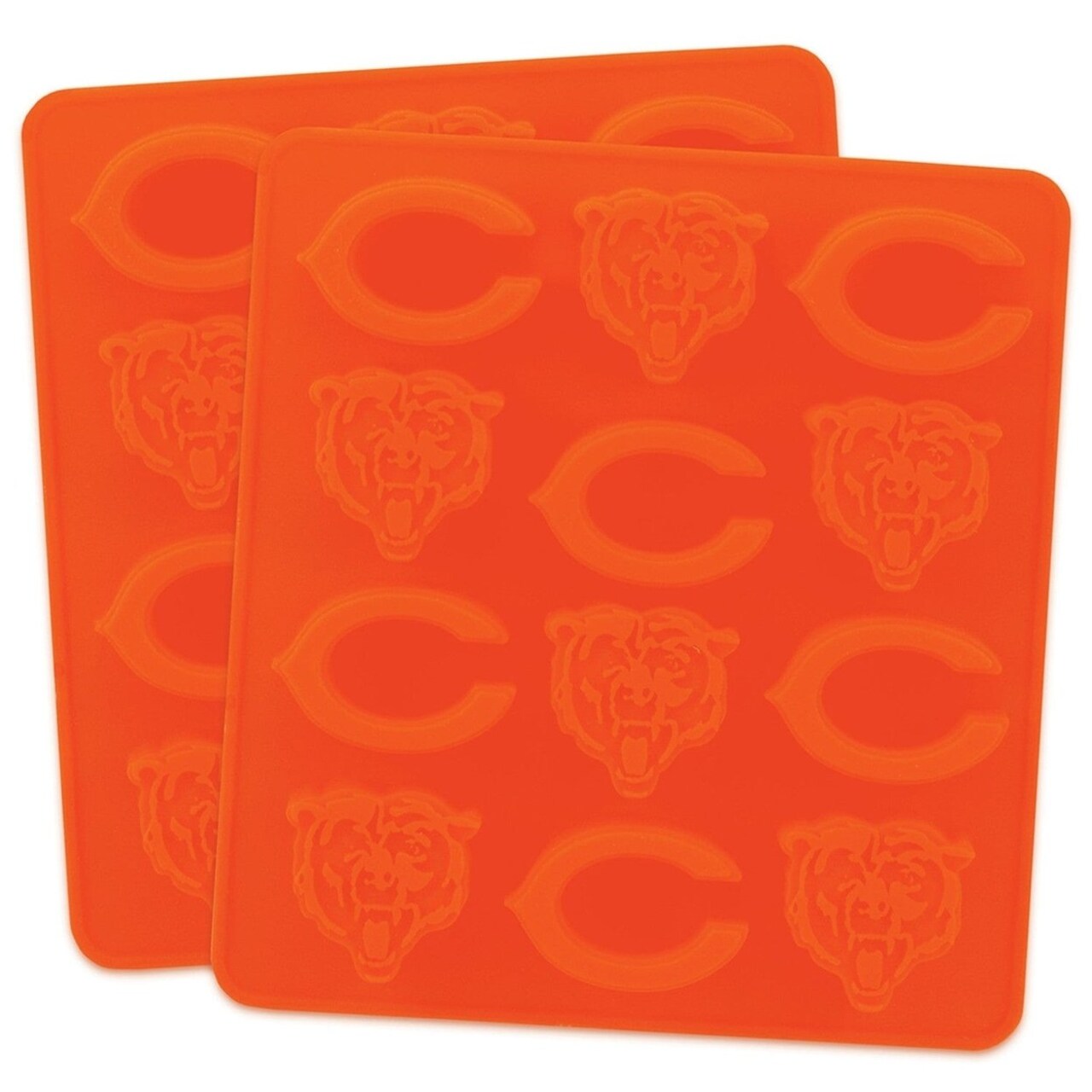 Chicago Bears Silicone Ice Cube Tray Food-Grade Candy Mold Team Color Freeze